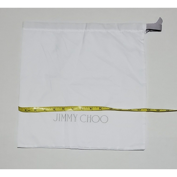JIMMY CHOO Dust Storage Bag 13.75" x 13.75" White - Picture 3 of 6